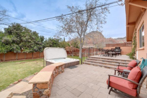 Pet-Friendly Sedona Home Hot Tub, Walk to Trails!